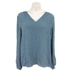 Banana Republic Factory Top Size XL Blue